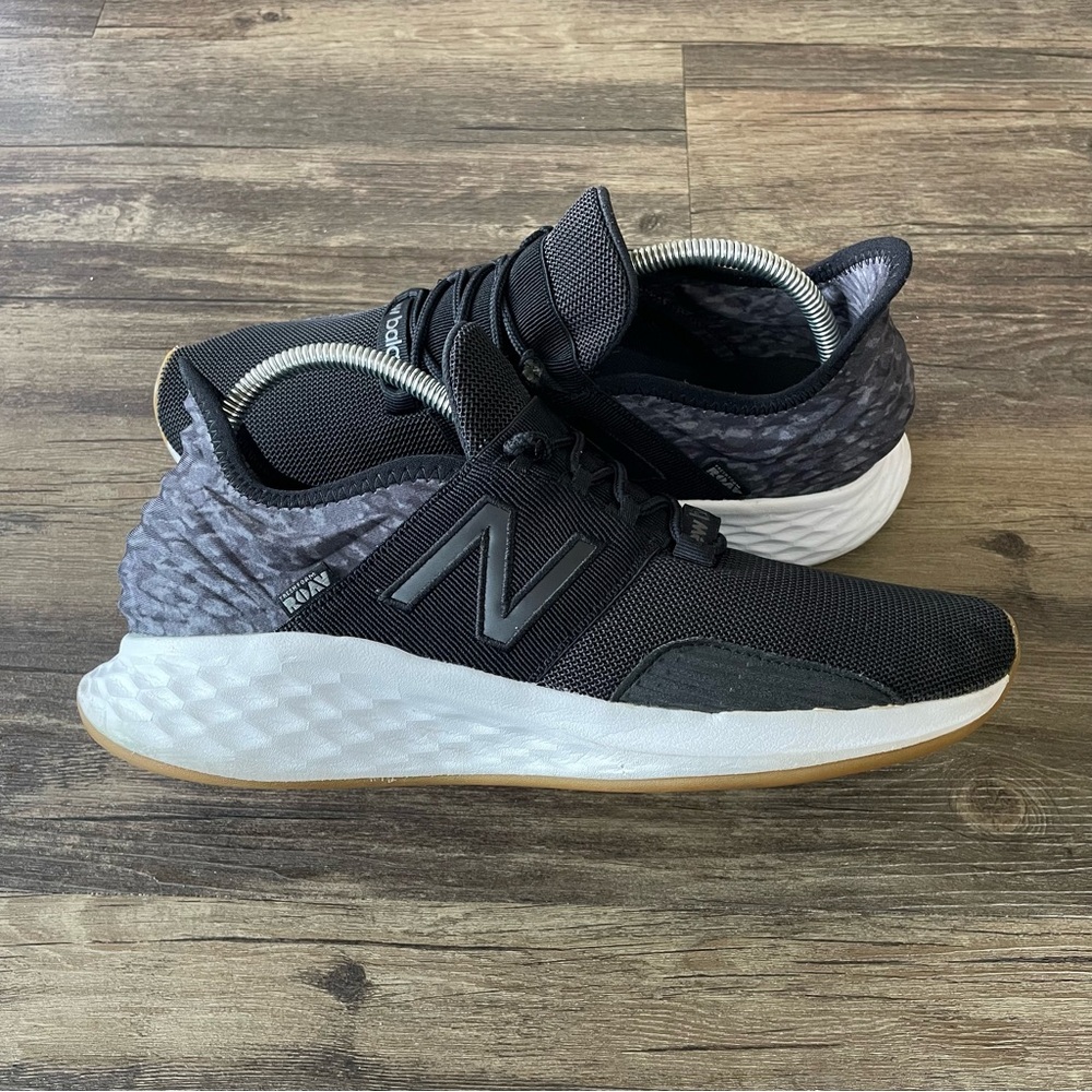 New Balance Fresh Foam Mens Size 10 Roav V1 Black Camo Running Sneakers MROAVPB1 - Picture 6 of 16